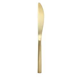 Brushed Gold Dinner Knife